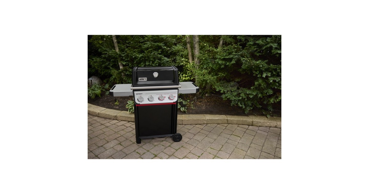 WeberSpirit E-425 gasbarbecue  (Zwart, 3 branders)