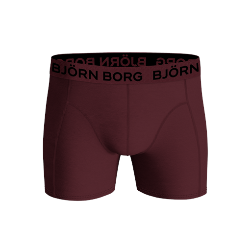 Björn Borg Cotton Stretch 5-pak Boxershorts, Sort/Blå/Grøn/Rød, M