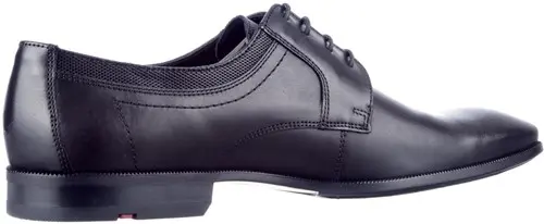 20-605-10 Lacour Lloyd zwart - maat 12.5 veterschoen zwart - maat 12.5 Calandschoen