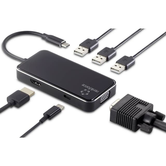Renkforce USB-C® Notebook dockingstation RF-HUB-230