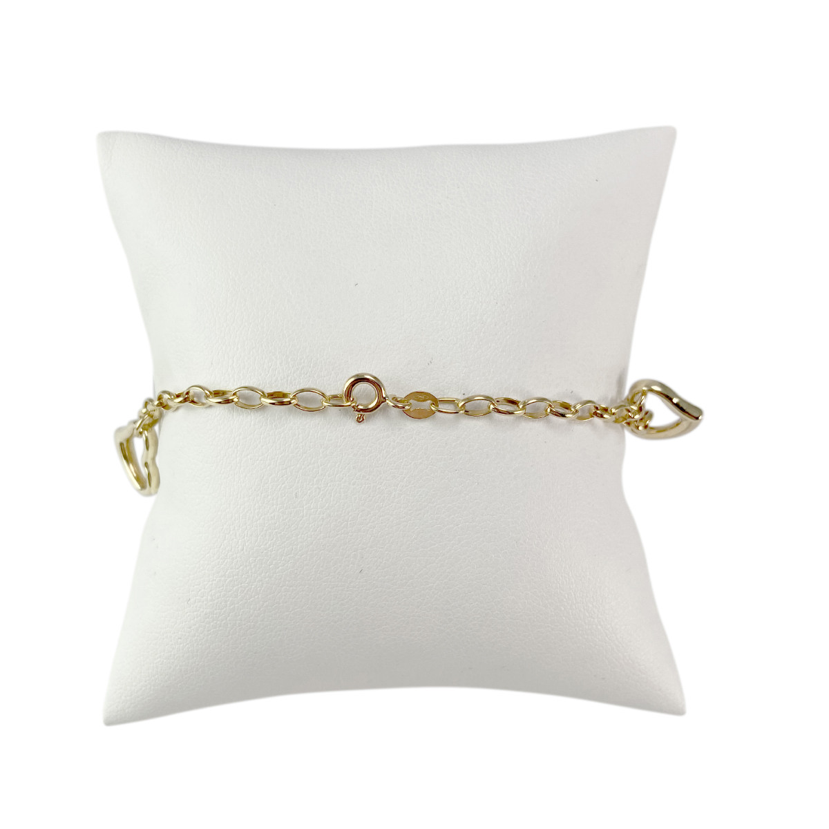 Bracelet d'occasion or 750 jaune 19 cm
