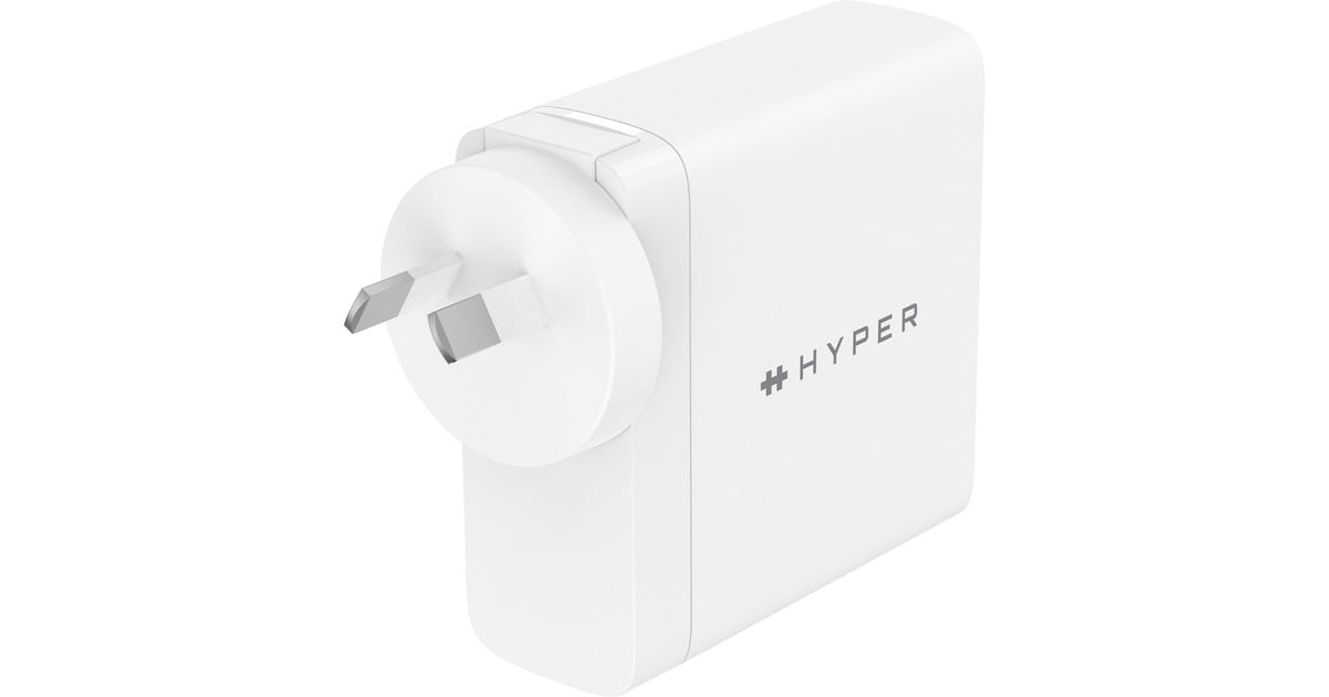 HyperHyperJuice 140W PD 3.1 USB-C Charger  (Wit)