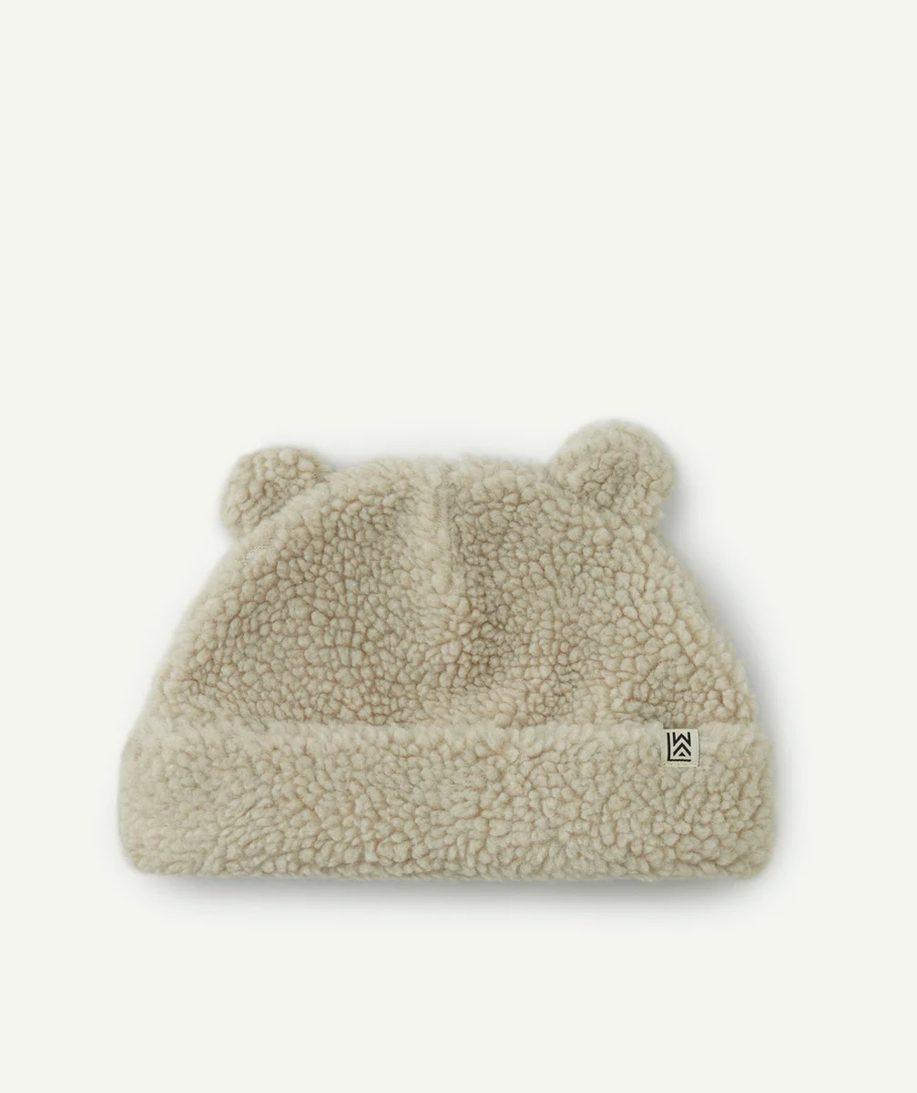 LIEWOODBONNET EN SHERPA BIBI ÉCRU