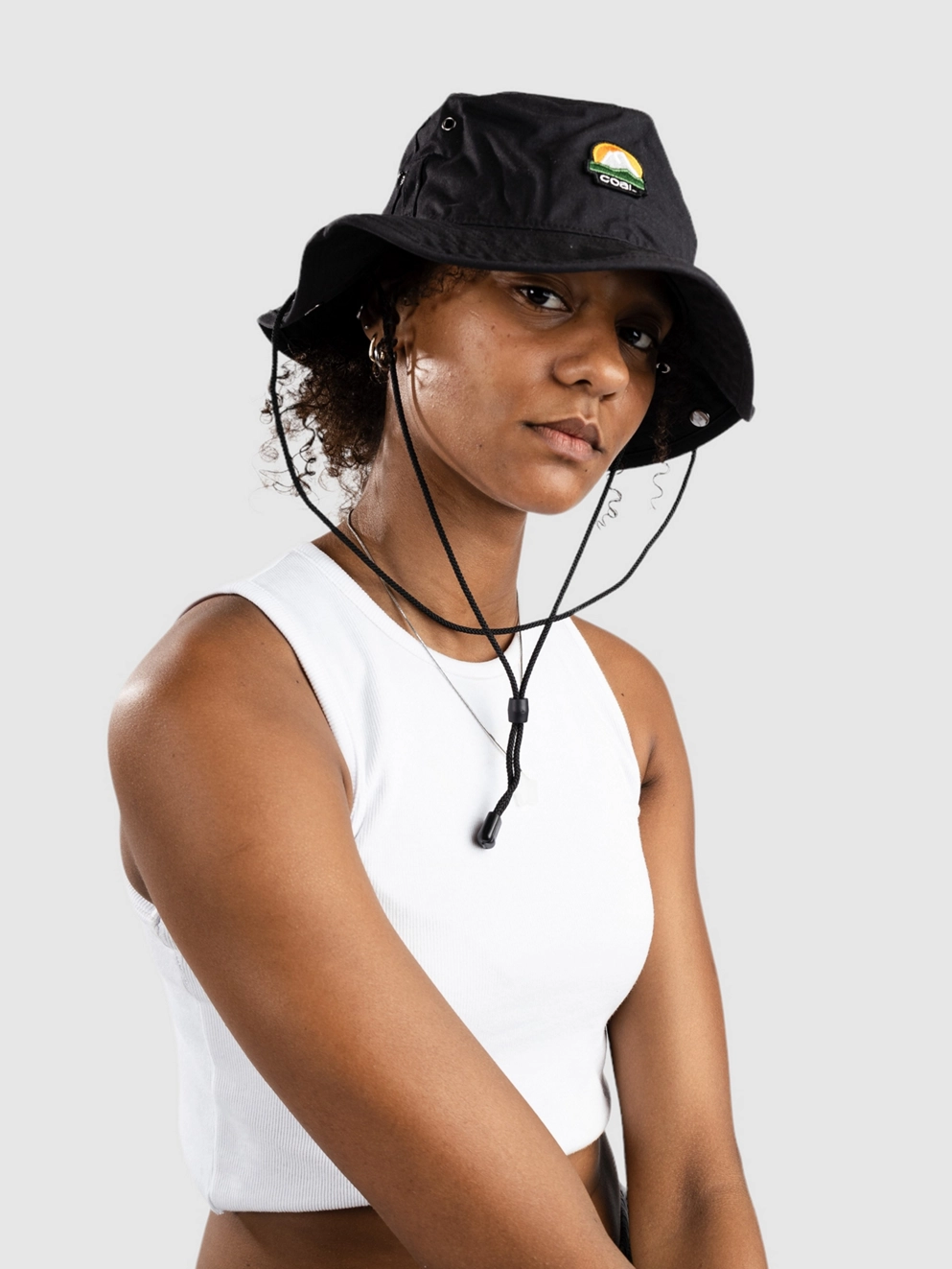 Coal Seymour Bucket Hat black