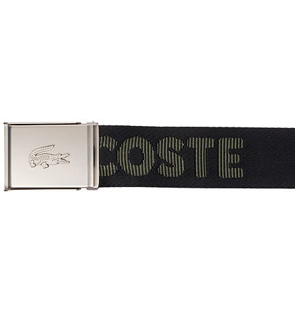Lacoste Gürtel – Jaquard Gurtband – Noir Escadron