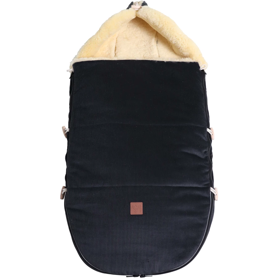 Kaiser Winterfußsack FILIUS CORD dark grey