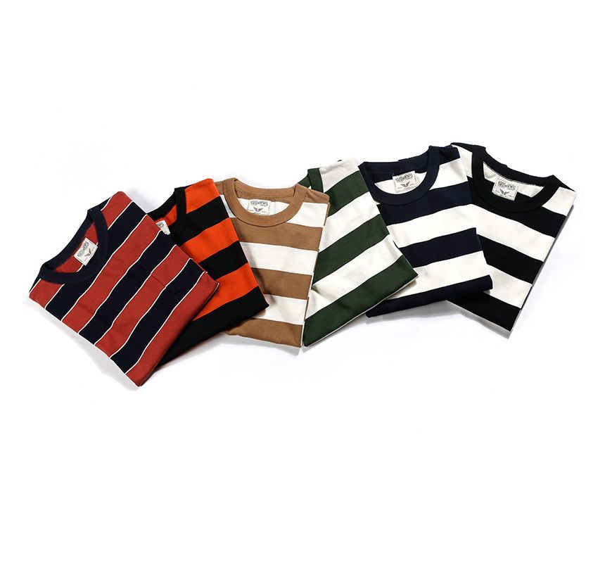 OKONKWO - Gestreept T-shirt met korte mouwen