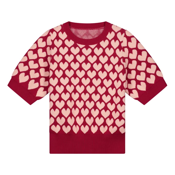 Daily Brat Pull Cœur | Rouge