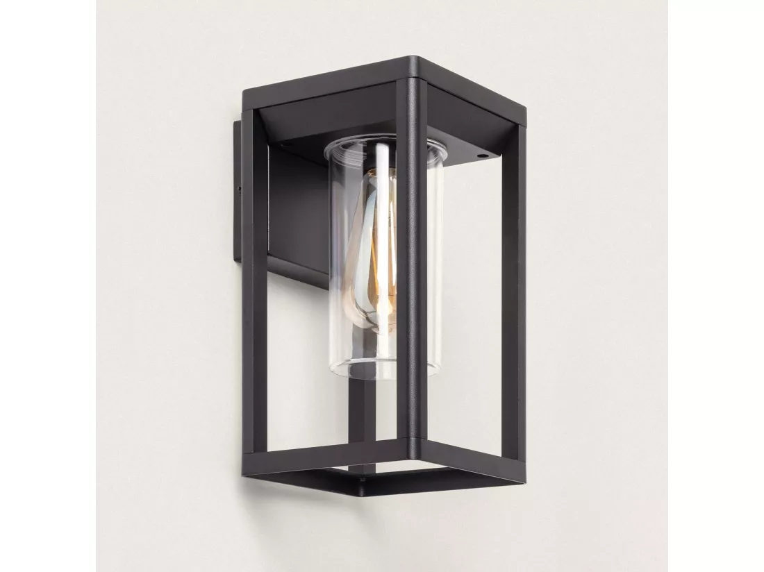 Applique Murale Extérieure Aluminium Ankari Noir
