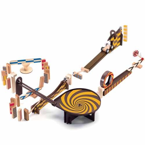 Djeco kettingreactiespel zig & go - 45st