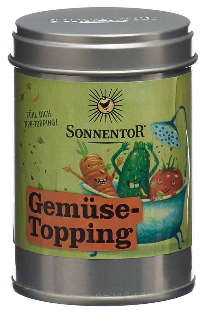 SONNENTOR Gemüse Topping<br>45 g, Dose, BIO