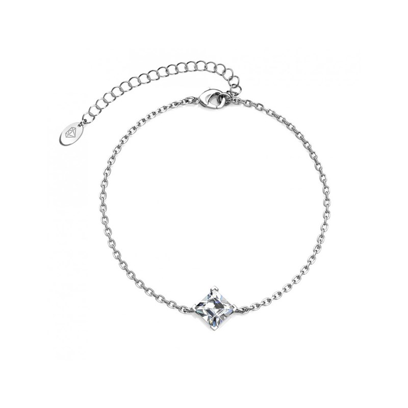 Bracelet Calle - Argenté et Cristal