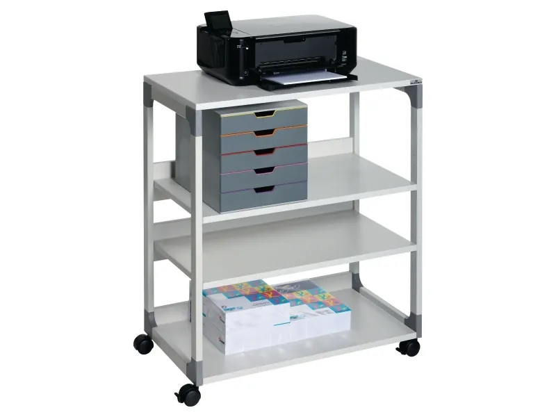 Rullebord Durable® 3711-10, på hjul, grå