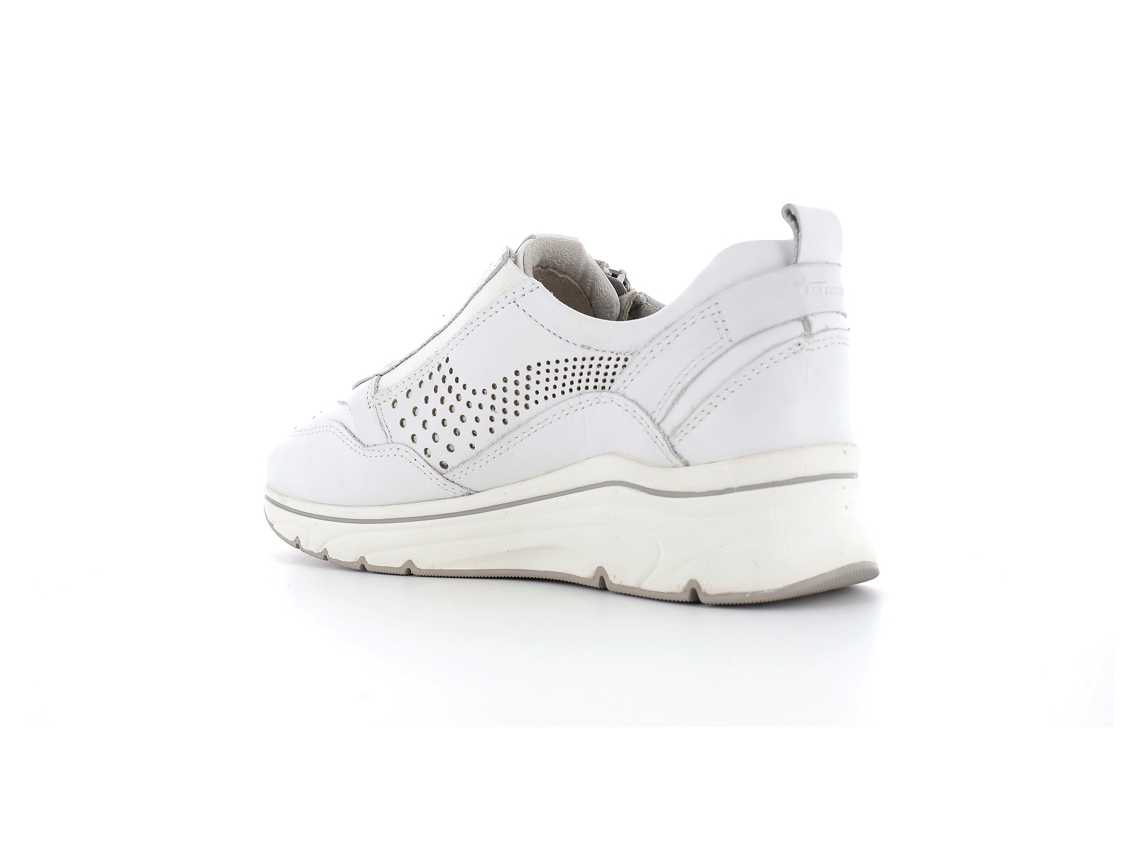 Tamaris-23711 Cuir Blanc