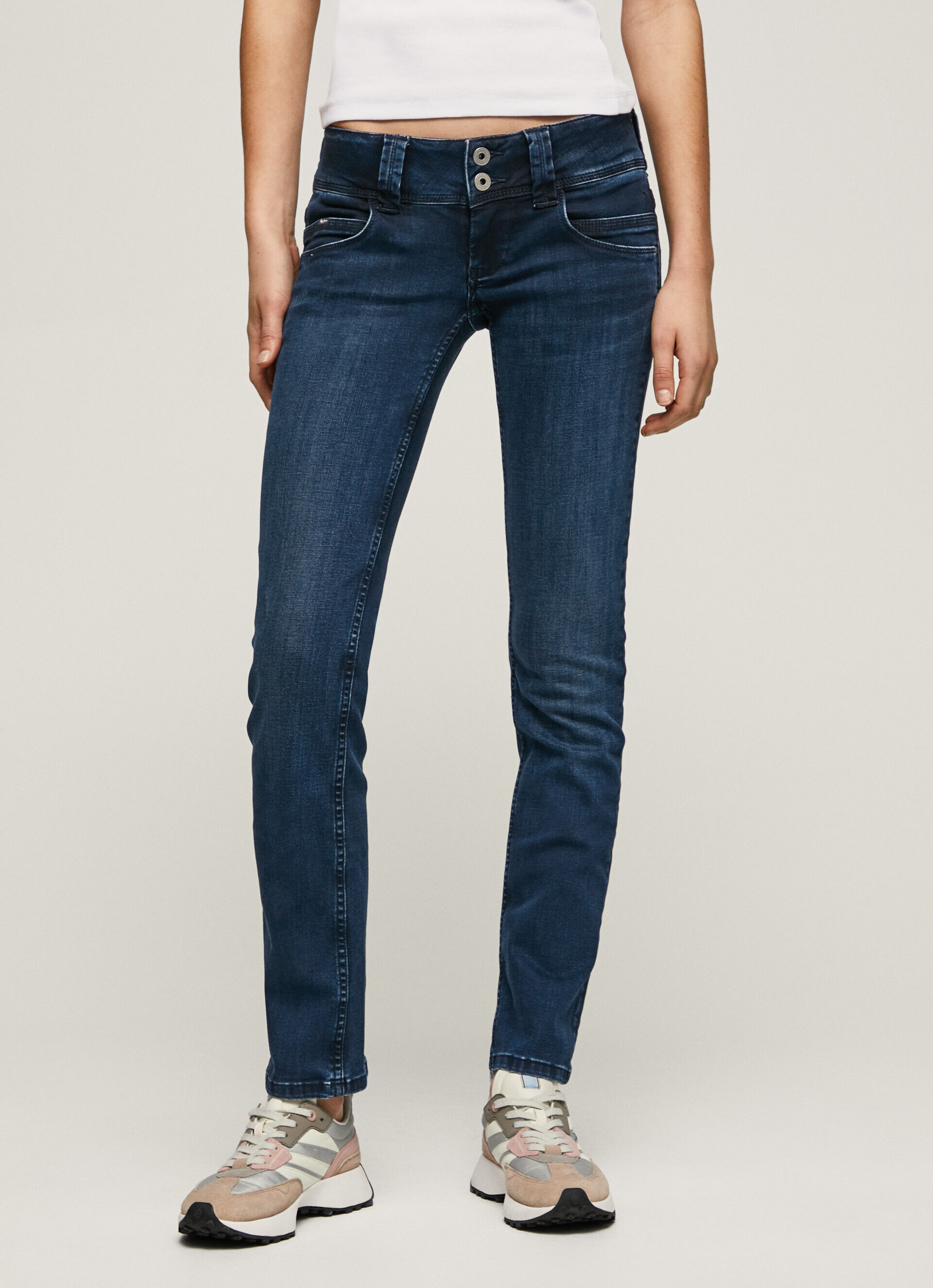 JEANS VENUS FIT REGULAR TIRO BAJO - denim