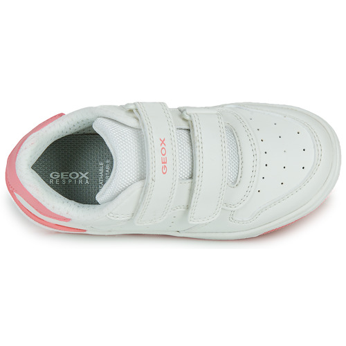 Geox - J WASHIBA GIRL - Blanc / Rose