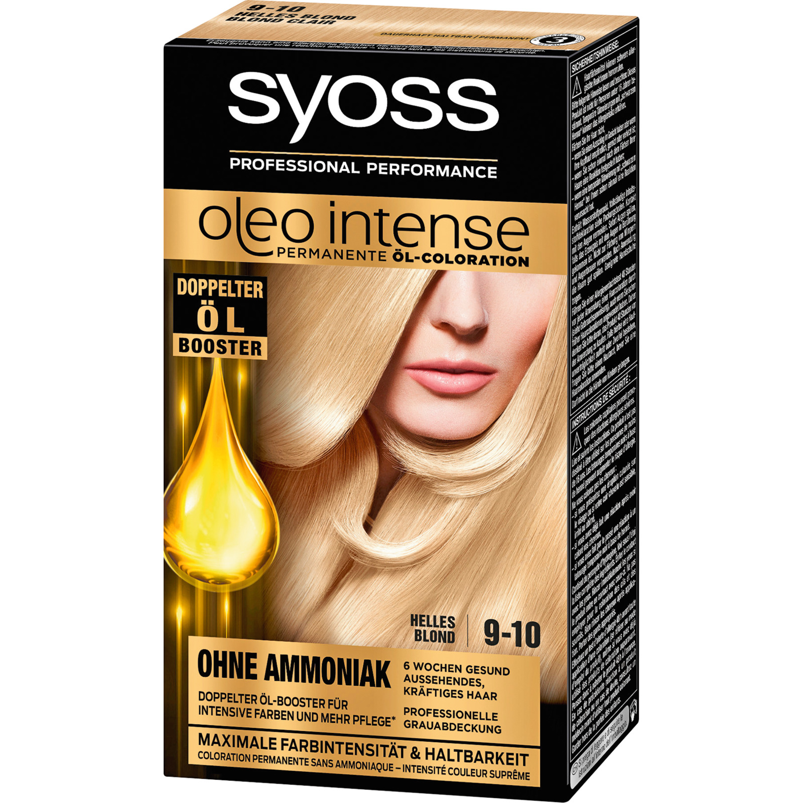 Syoss Oleo Intense Permanente Öl-Coloration Helles Blond 9-10