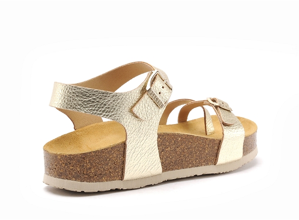 Plakton nu pieds plats femme cp zomba 341016 or