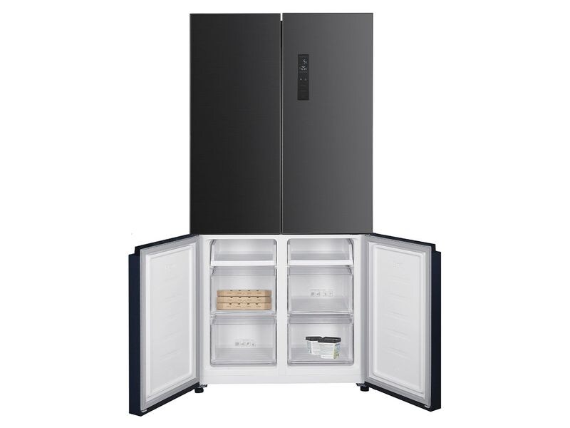 Kibernetik Foodcenter ECOEC600 Anthrazit Side by Side Kühlgerät