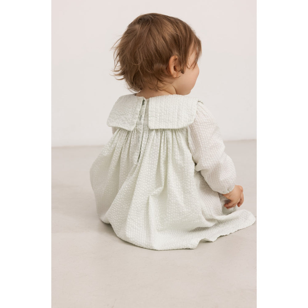 Køb MarMar Cotton Seersucker Mint Chalk Dulle Kjole