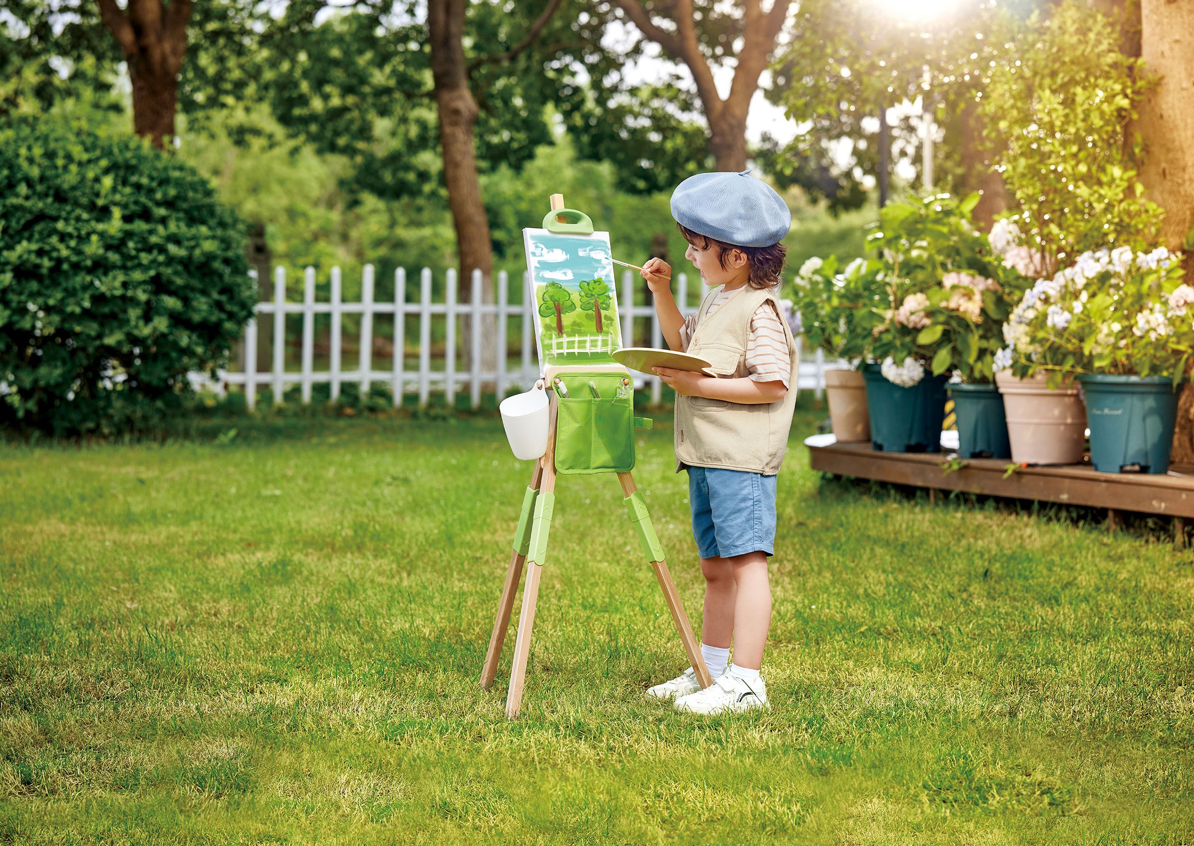 Hape Tragbare Bambus-Tafel