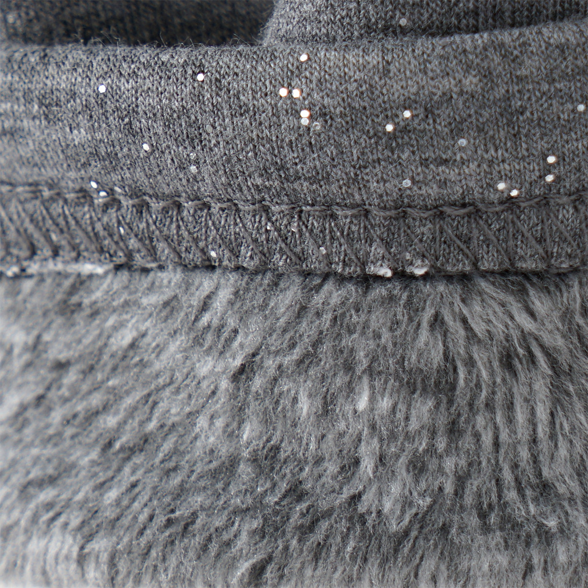 Topomini Baby Thermo-Leggings mit Glitzer dunkelgrau