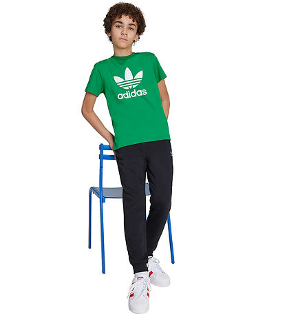 adidas Originals T-Shirt - Trefoil - Grün