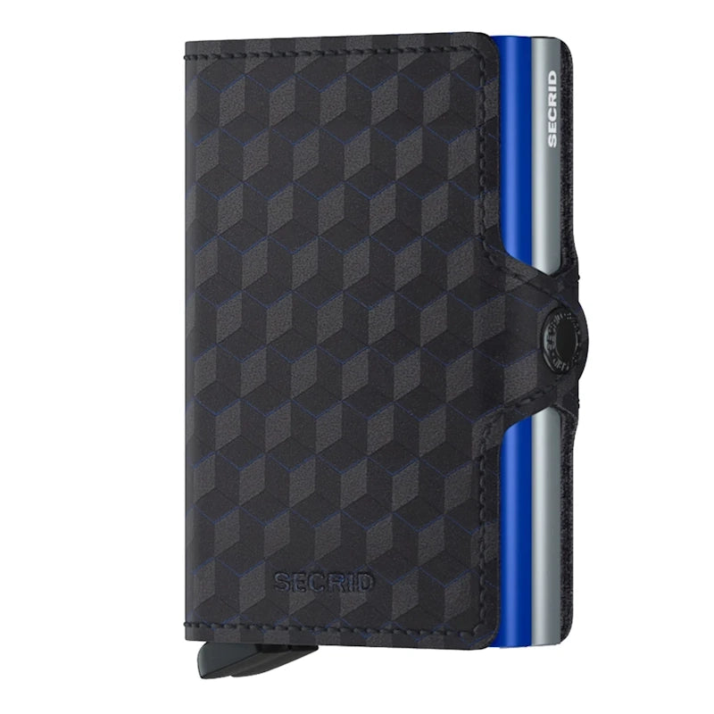 Secrid Twin Wallet Optical Titanium Blue