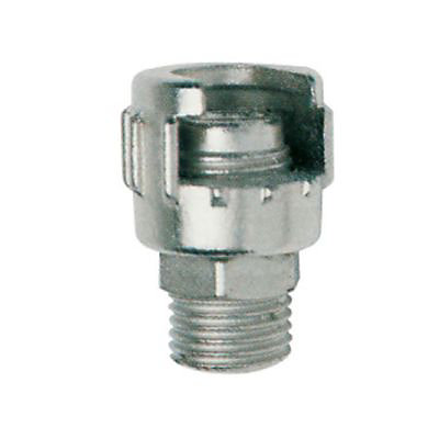 Raccord fraise 1/4 mâle + écrou Mecafer
