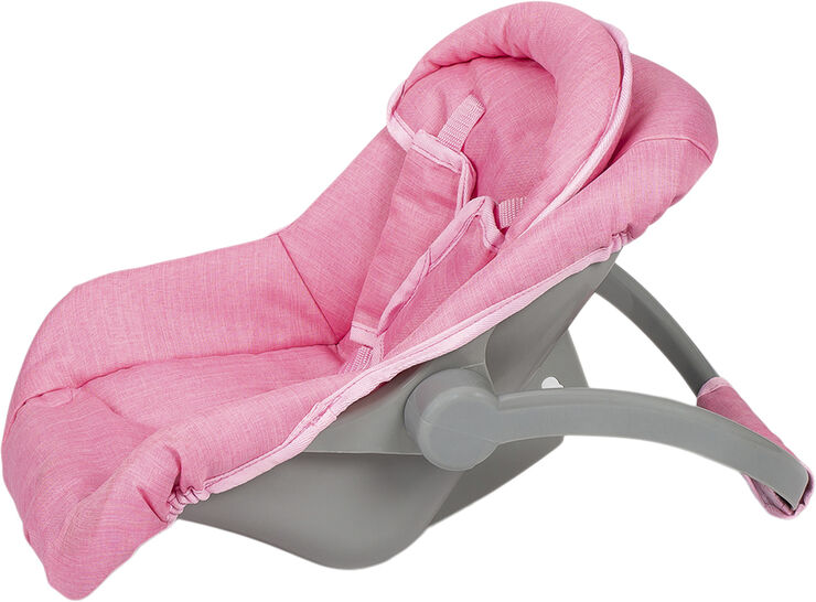 Mamamemo Autostol til dukke Pink Lyserød