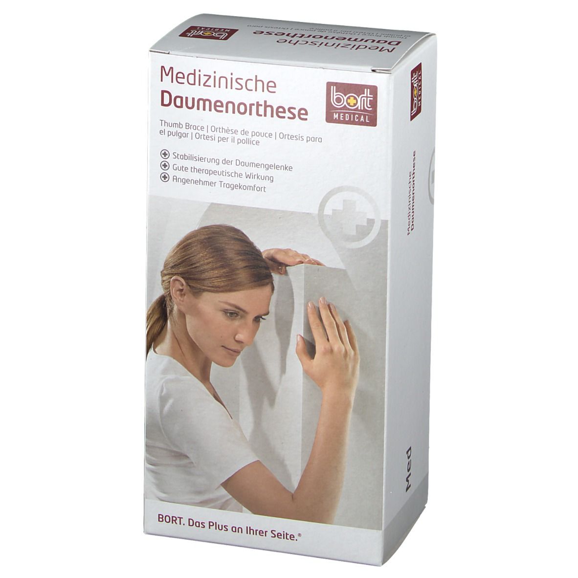 BORT SOFT Daumen-Schiene kurz Gr. S blau