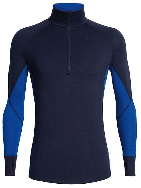 ICEBREAKER - T-SHIRT ML DEMI ZIP 260 ZONE HALF ZIP M