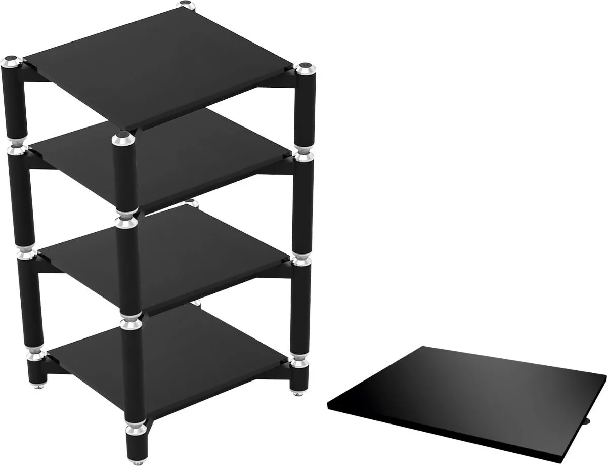 Norstone Spider 233P Noir Meubles hi-fi