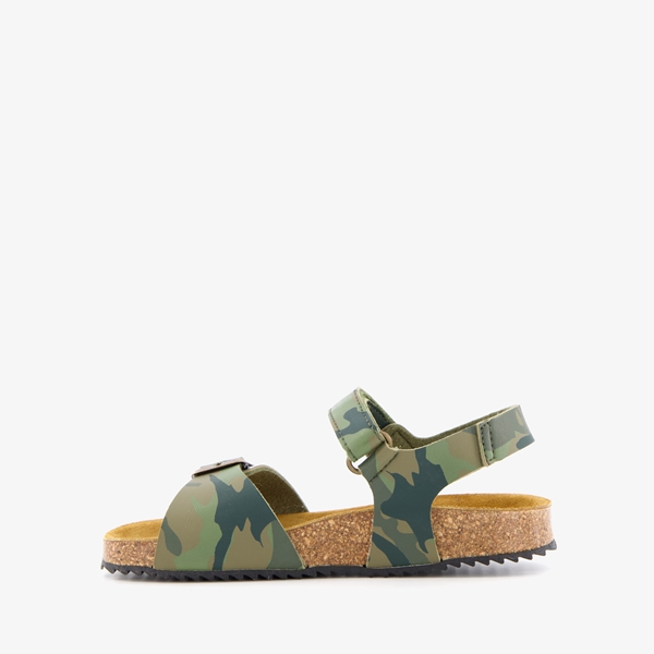 Hush Puppies jongens bio sandalen camouflageprint
