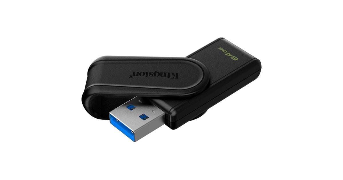 KingstonDataTraveler Exodia S 64 GB usb-stick  (Zwart, DTXS/64GB)