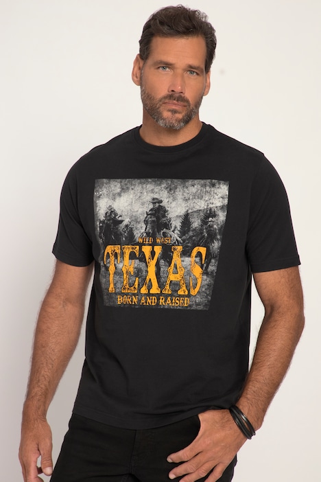 T-Shirts, 2er-Pack, Halbarm, Outlaw Print,  Rundhals
