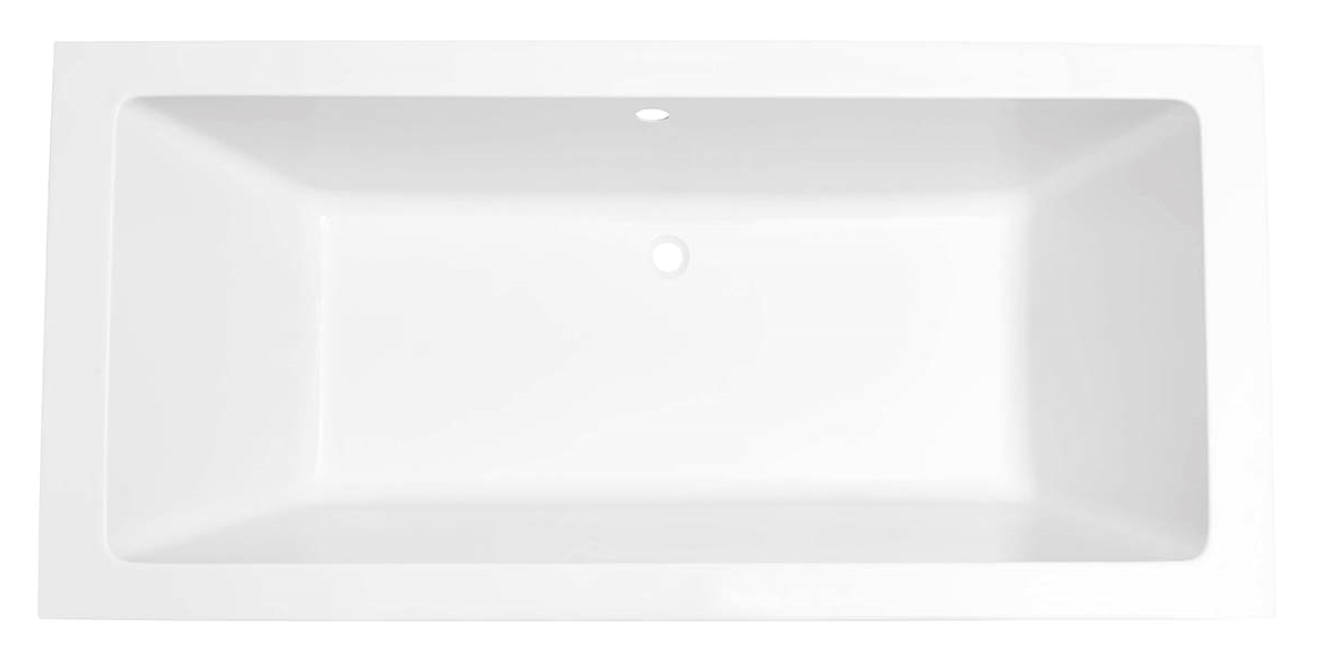 Mueller San Marino Duo inbouw ligbad 180x80cm mat wit
