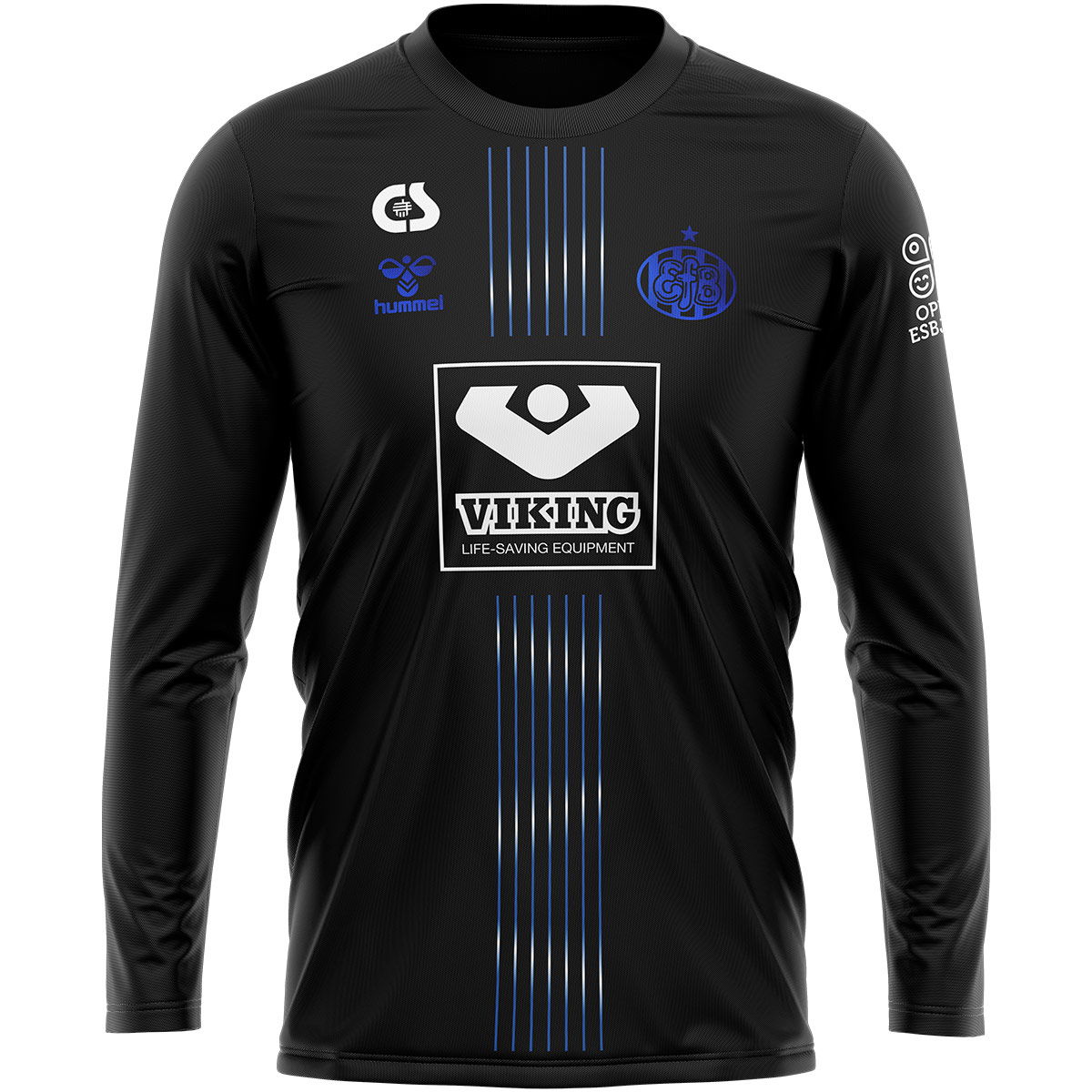 Esbjerg fB Langærmet Udebanetrøje 24/25