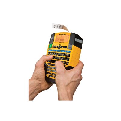 DYMO Rhino 4200 Kit - étiqueteuse - imprimante d'étiquettes monochrome - impression par transfert thermique - 12 à 19 mm - + malette + rubans