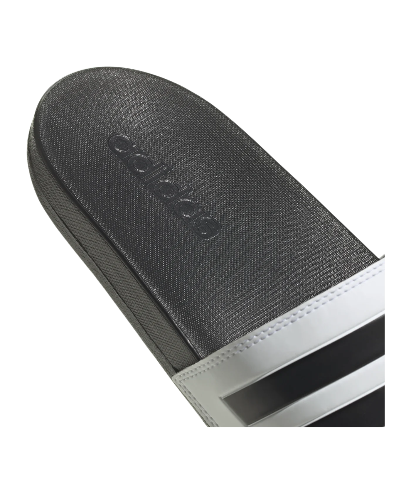 adidas Adilette Comfort Regular Weiss Schwarz