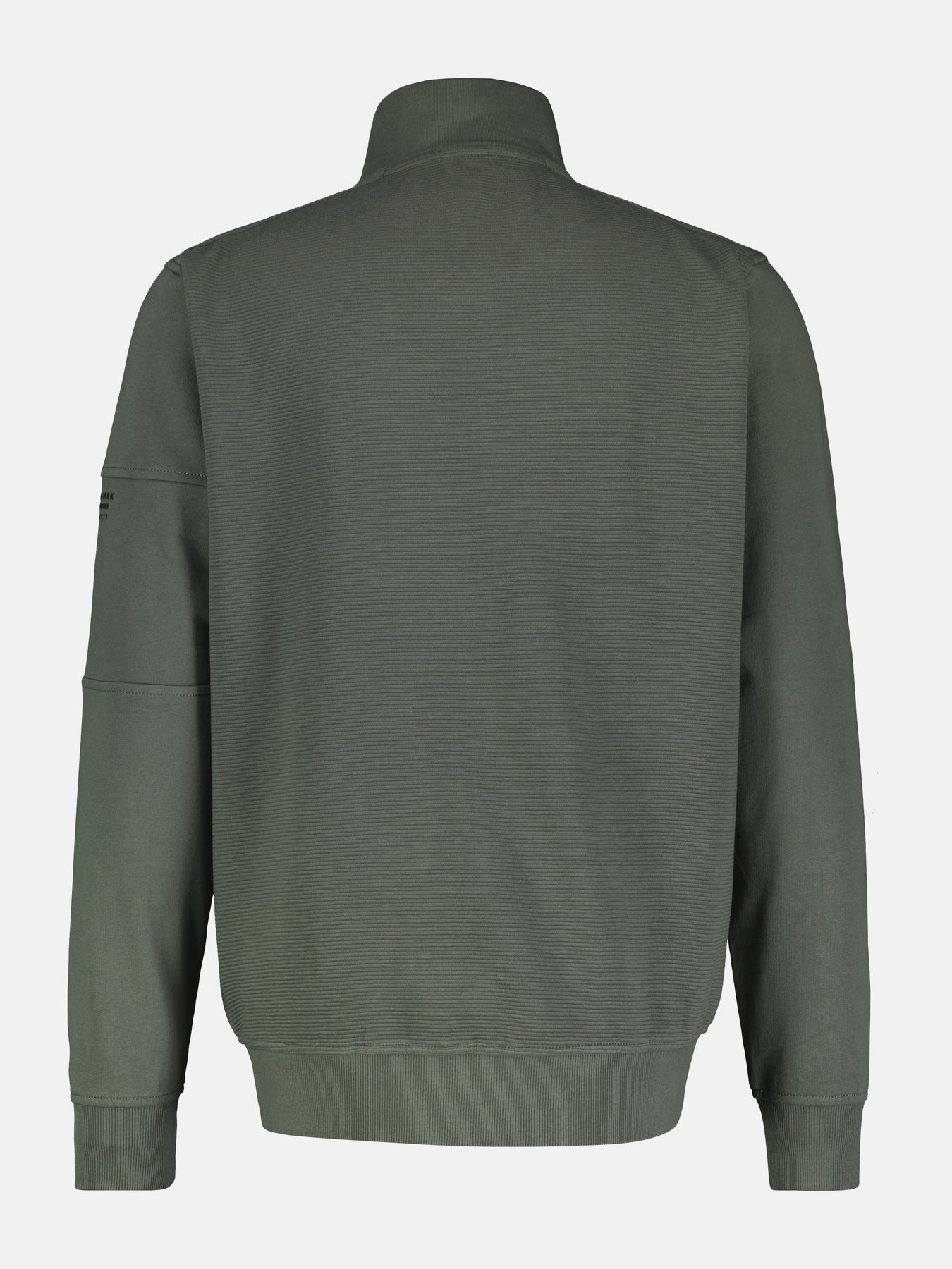 Herren Sweatjacke in Struktur-Baumwollqualität