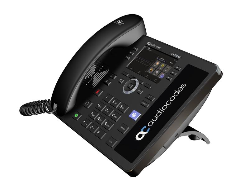 Audiocodes Tischtelefon C435HD Microsoft Teams Schwarz Ein günstiges, Microsoft Teams natives Gerät für den Einstieg/Gemeinschaftsbereiche
