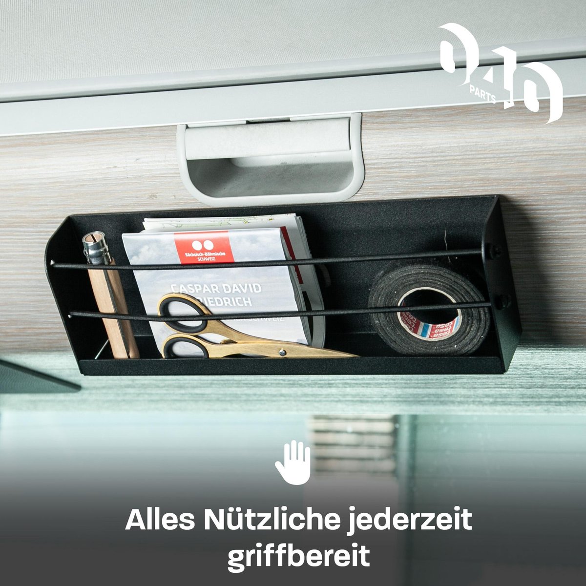 040 Parts 30 x 10 cm opbergkast - VW T5 T6 T7