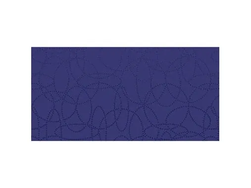 Dug Stikdug Dunisilk  84x84 cm Linnea Blå,5 pk x 20 stk/krt