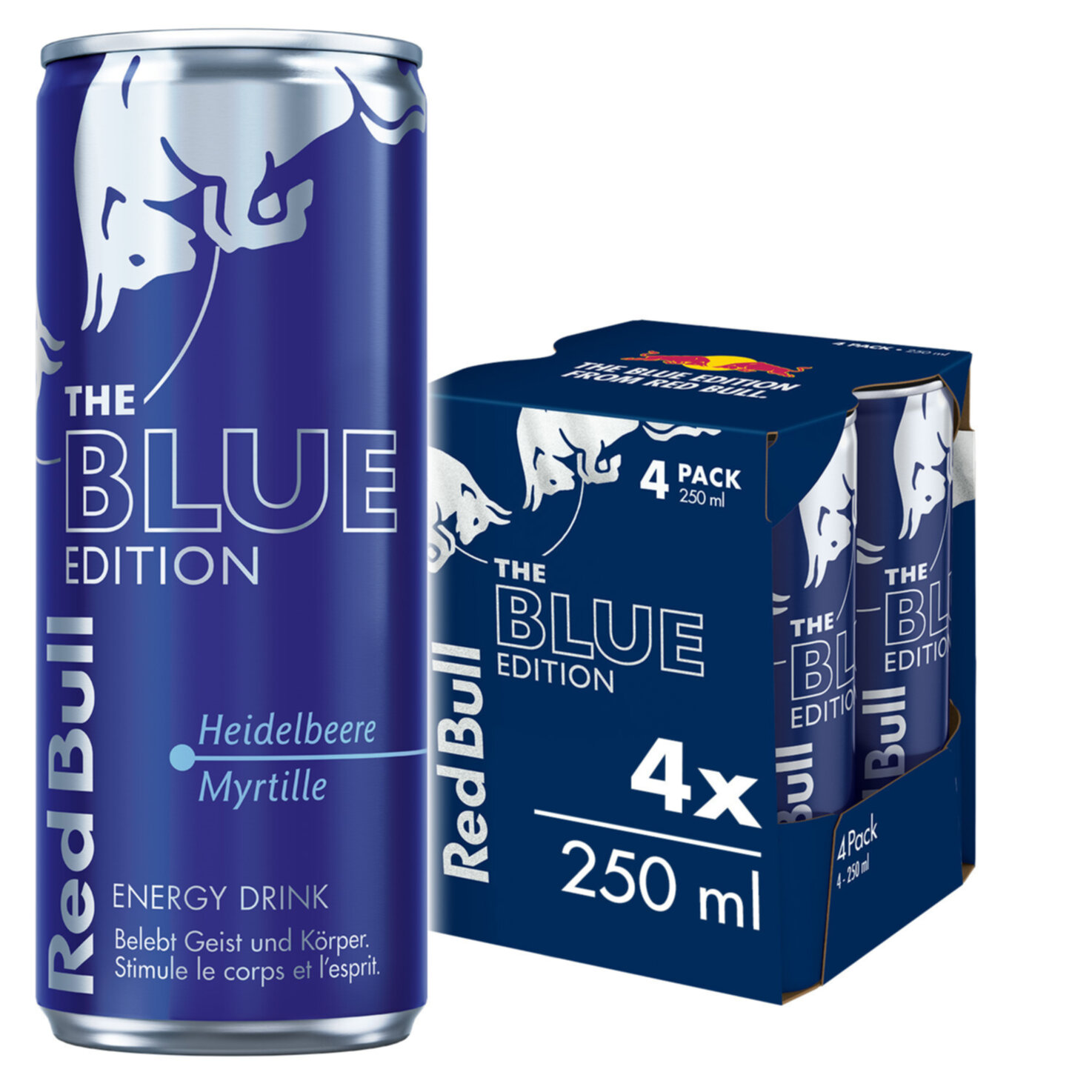 Red Bull Blue Edition 4x25cl -100cl
