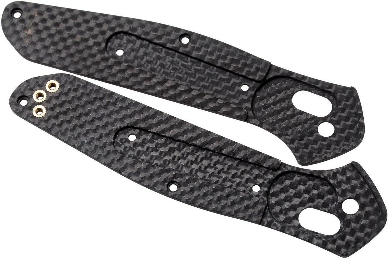 Flytanium Benchmade 940 Osborne scales, carbonfiber