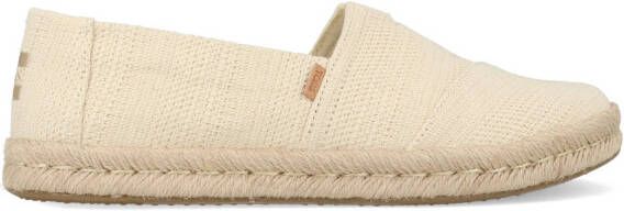 TOMS Shoes ALPARGATA ROPE 2.0 Instappers Wit beige