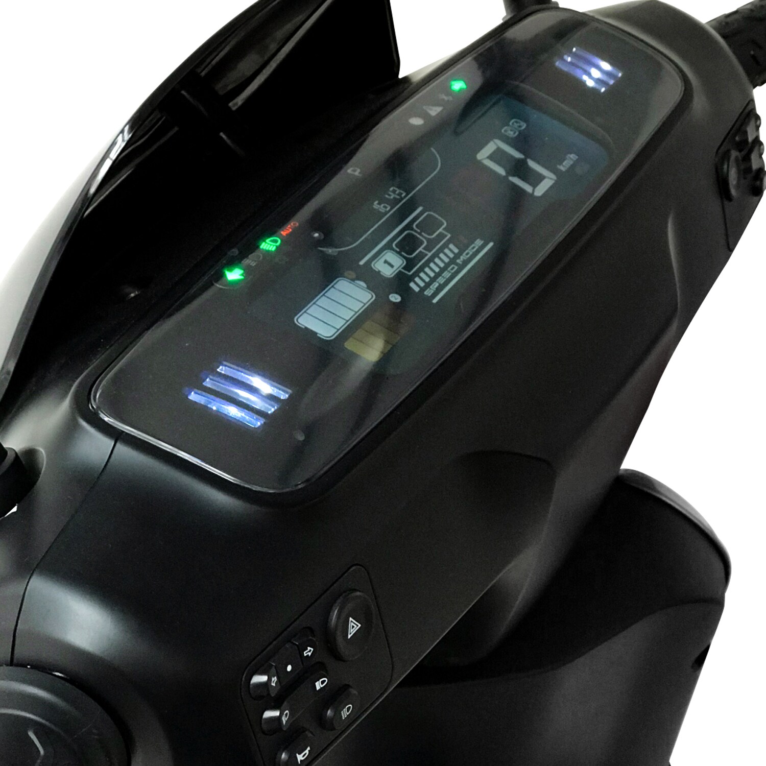 AsVIVA EM1 Elektro-Motorroller, schwarz - versch. Farben