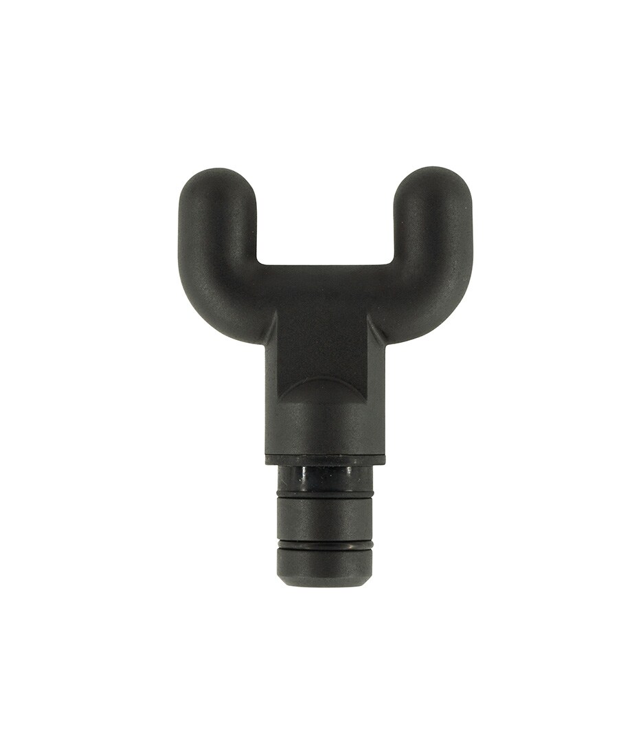 Miweba Sports Massagepistole MM200, Massage-Gun 2500 mAh für Faszien-Muskelmassage mit 6 Aufsätzen (Schwarz/Grau)