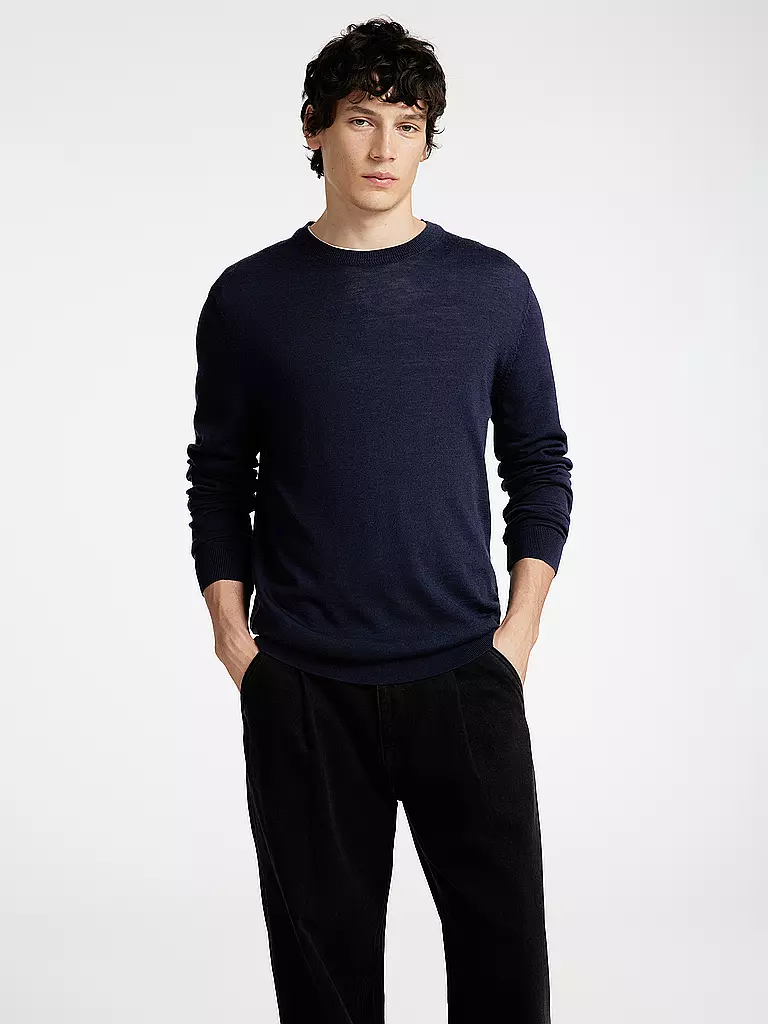 SELECTED Pullover SLHTRAY blau